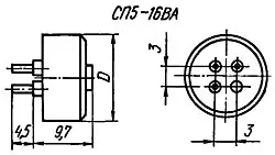 СП5-16ВА 0.25Вт 100 фото 3