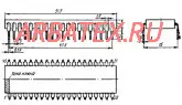 КР1810ВТ37В микросхема